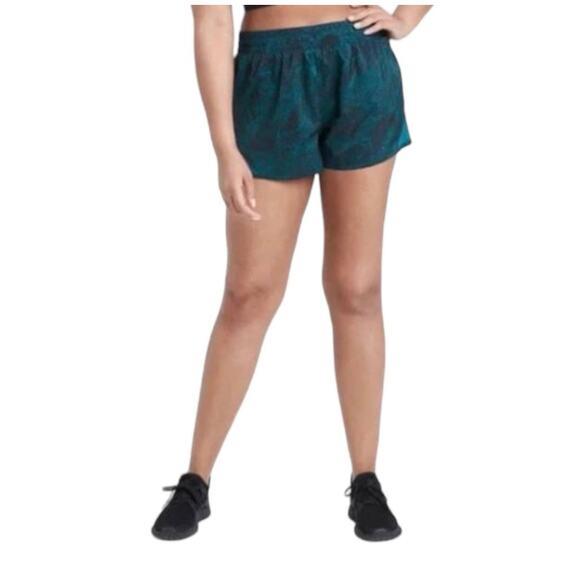 New All in Motion Teal Running Shorts Medium - Picture 2 of 5